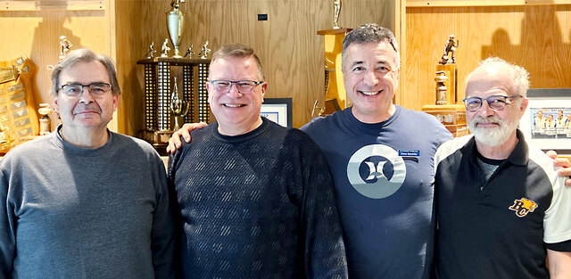 Men's Monday winners